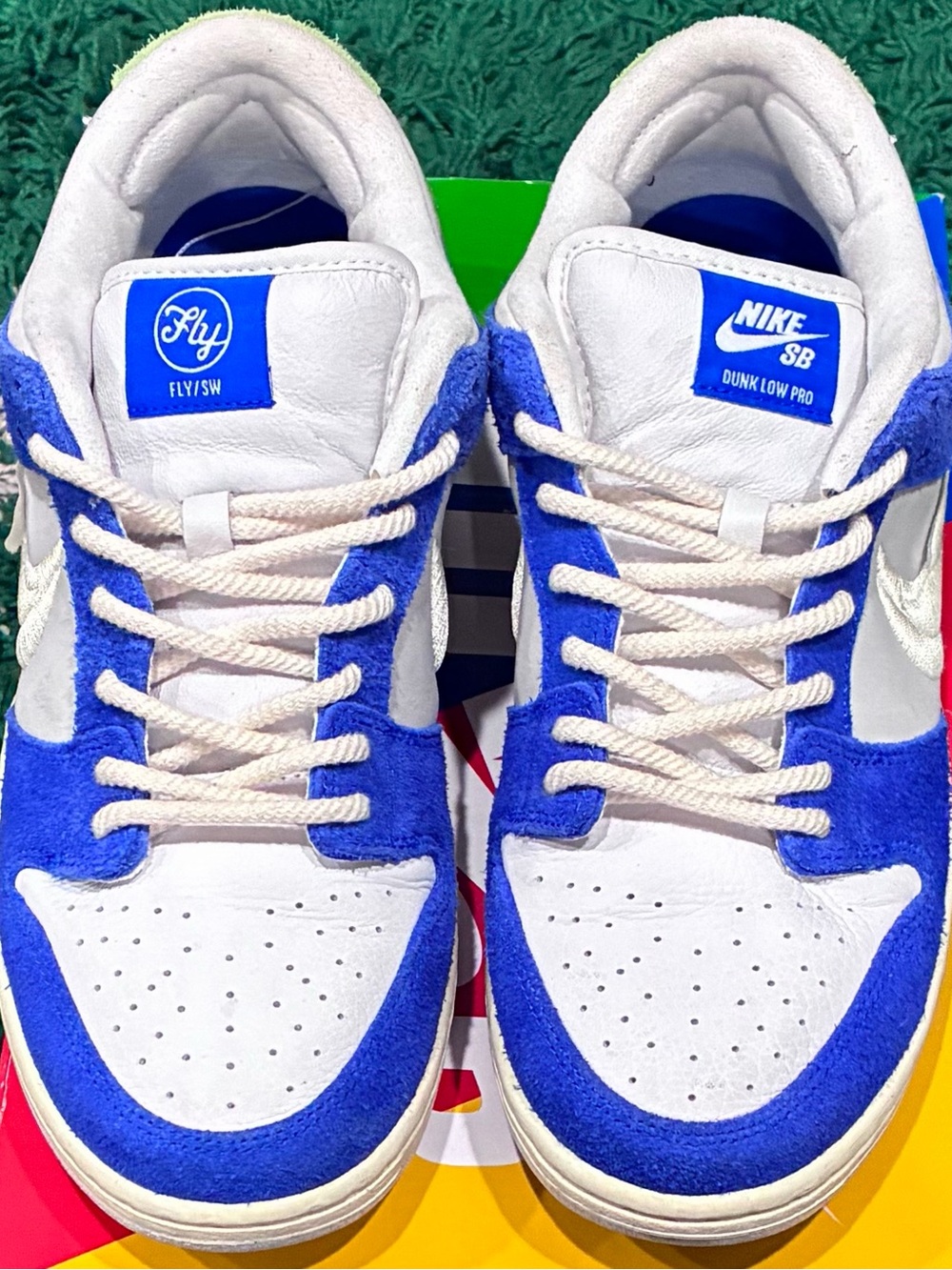 Nike SB Dunk Low Fly Streetwear Gardenia Sz 11 PreOwned/Used OG ALL 100%AUTHENTI - Picture 4 of 9